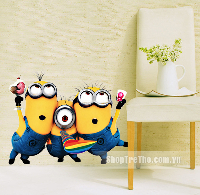 tranh-dan-tuong-minions-ban-than