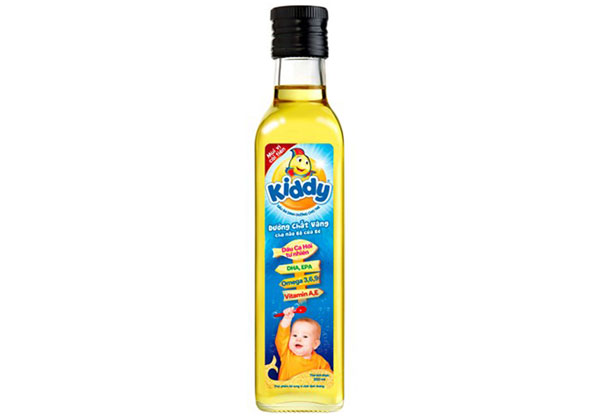 Dầu ăn Kiddy được đặc chế cho trẻ em từ 6 tháng đến 8 tuổi