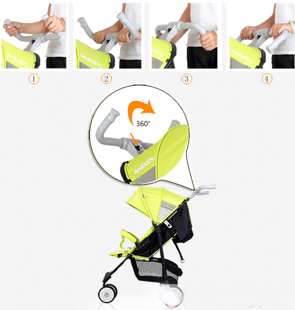 Xe đẩy trẻ em Seebaby QQ5