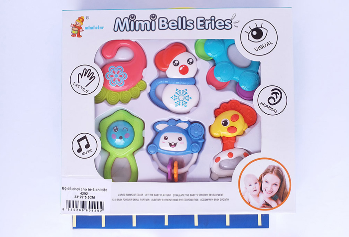 Bộ đồ chơi xúc xắc cho bé 4292 (6pcs)