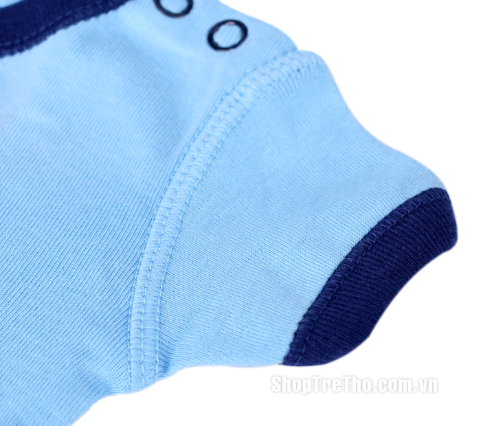 Áo body cho bé Lullababy cộc tay 3M