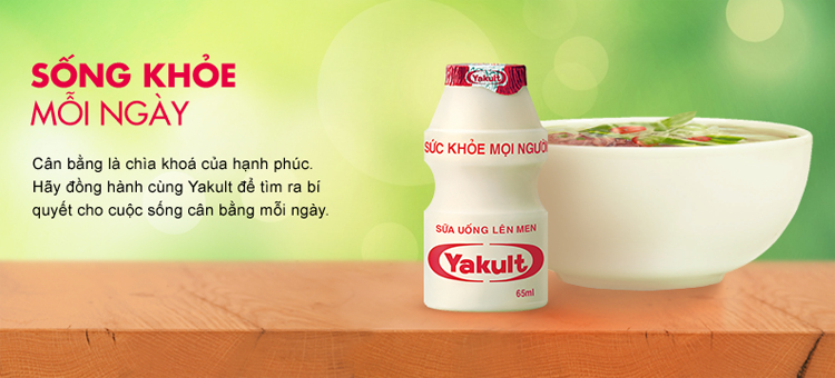 Sữa chua uống Yakult (1 vỉ gồm 5 chai)