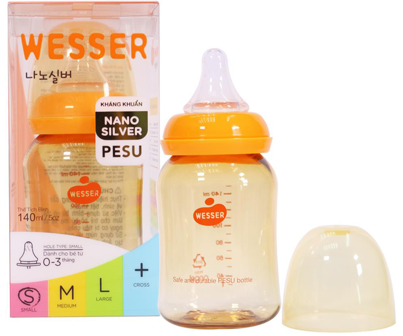 Bình sữa Wesser PESU 140ml