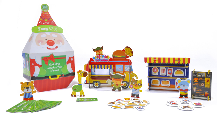 Món quà hạnh phúc cho con - Chủ cửa hàng Hamburger 