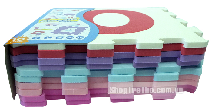 Thảm ghép số 10 miếng (Malaysia) SUN-5001T