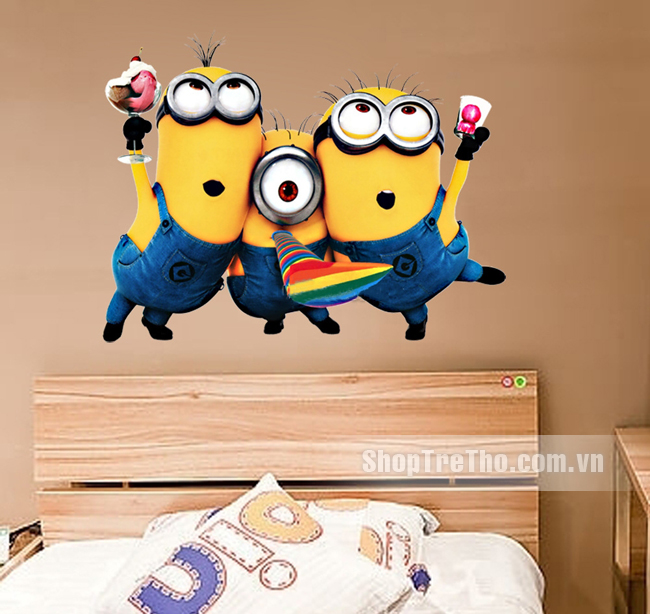 tranh-dan-tuong-minions-ban-than