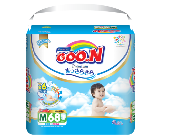 tã quần GOO.N Premium M68 (7-12kg)