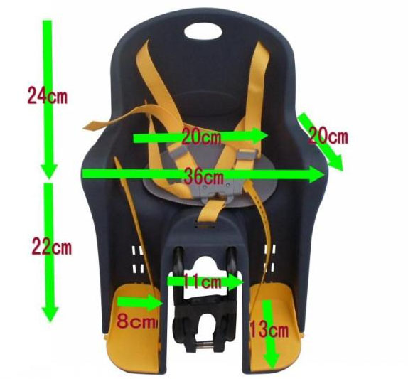 Ghế ngồi xe đạp Bikemade BG6 (lắp trước)