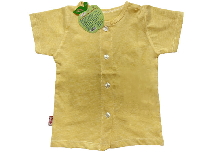 Ao tay ngan Melange IQ Baby vang melg