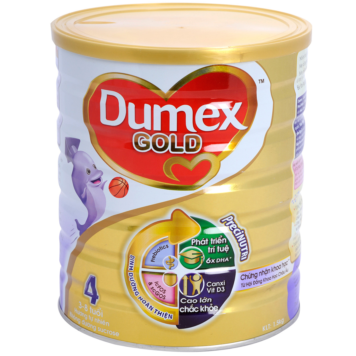 Sữa bột Dumex Gold số 4 1,5 kg