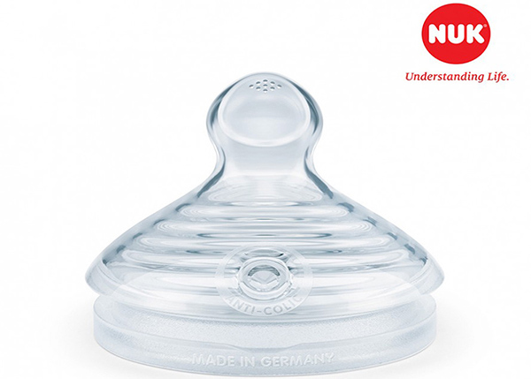 Núm ty silicone Nuk Nature Sense S2