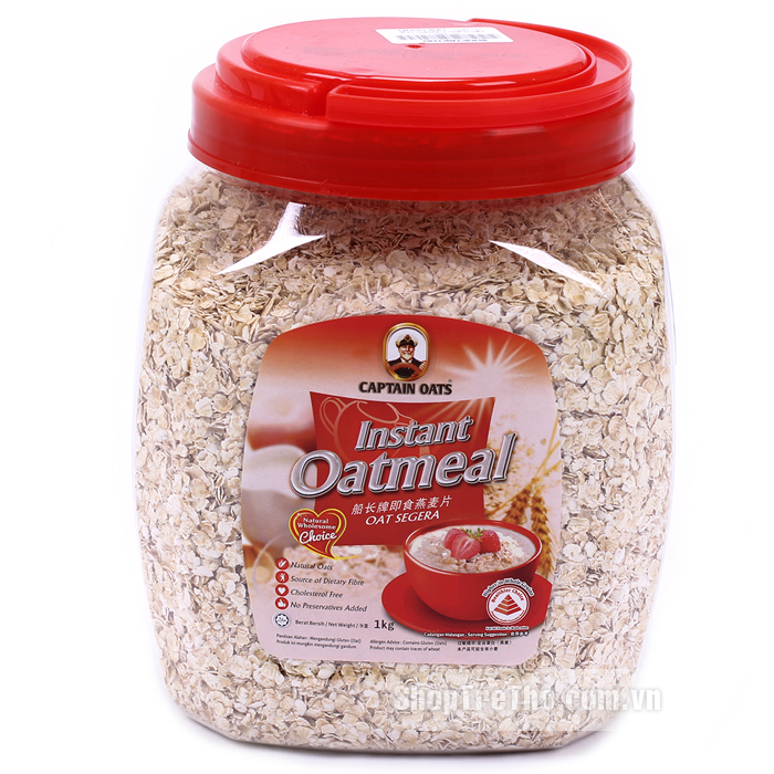 Yến mạch Captain 1kg