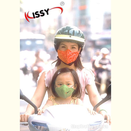khẩu trang kissy thoải mái cho bé