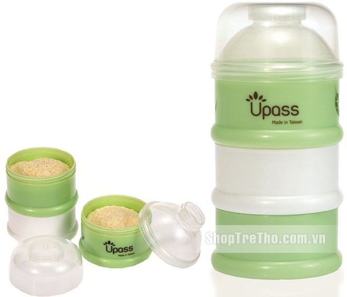 Hộp đựng sữa 3 ngăn không BPA Upass UP8002C