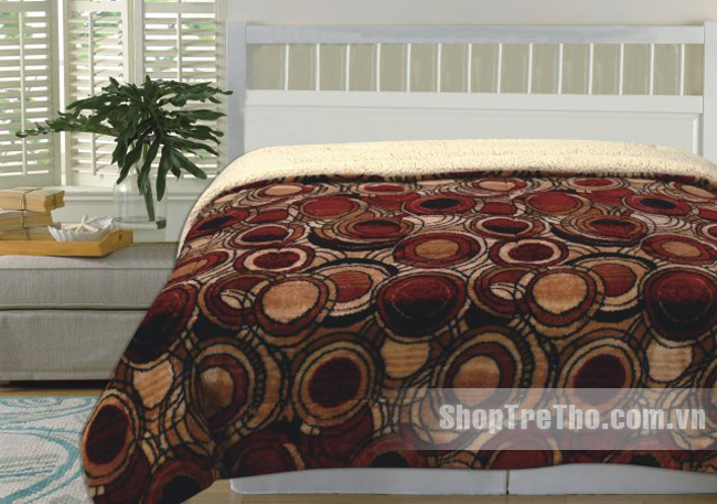 Chăn lông cừu xuất khẩu nhiều màu 2.2m x 2.4m