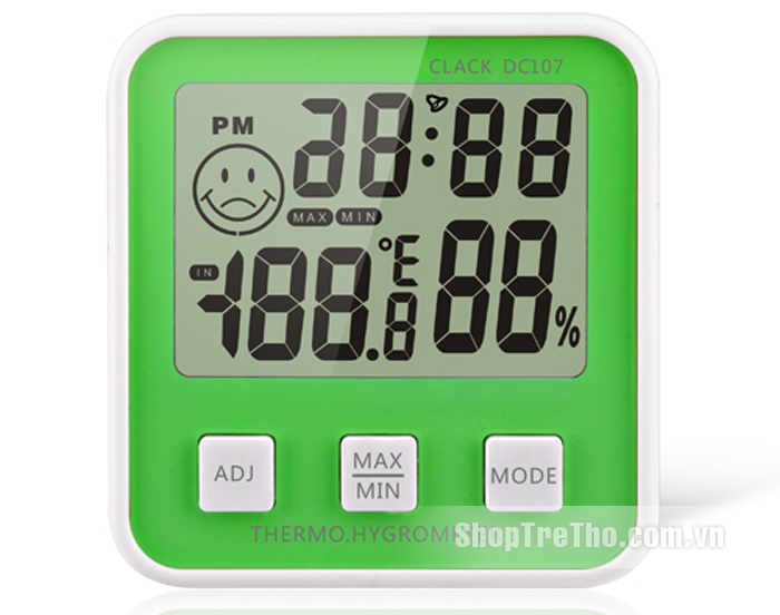 Máy đo nhiệt độ, độ ẩm trong nhà DC107