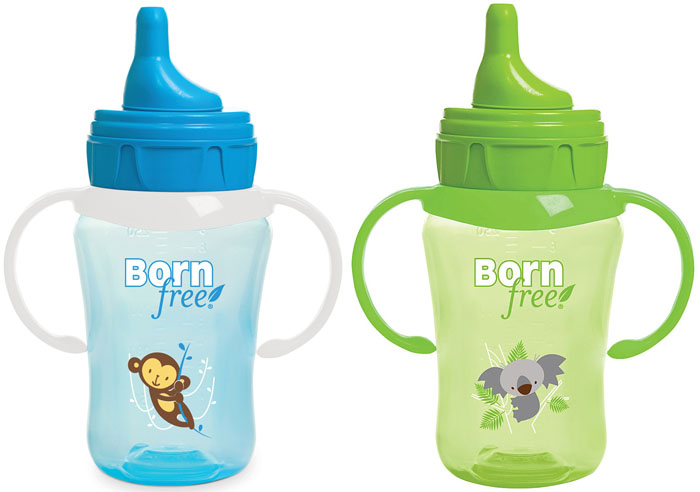 Cốc tập uống Born Free 260ml nhiều màu