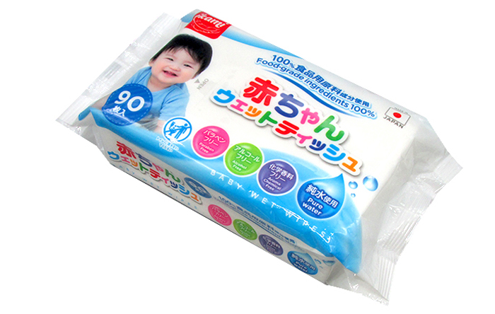 Giấy ướt Ikami không mùi (90 tờ)