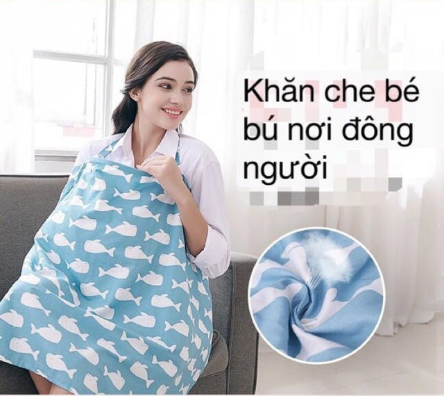 Khăn che bú Mamaru NC-1
