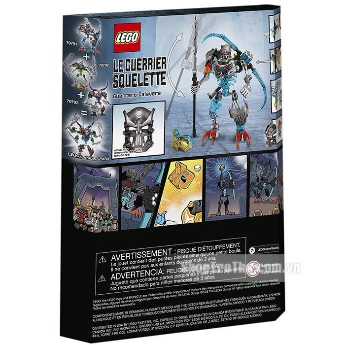 do choi lego Bionicle 70791 - Chien binh dau so