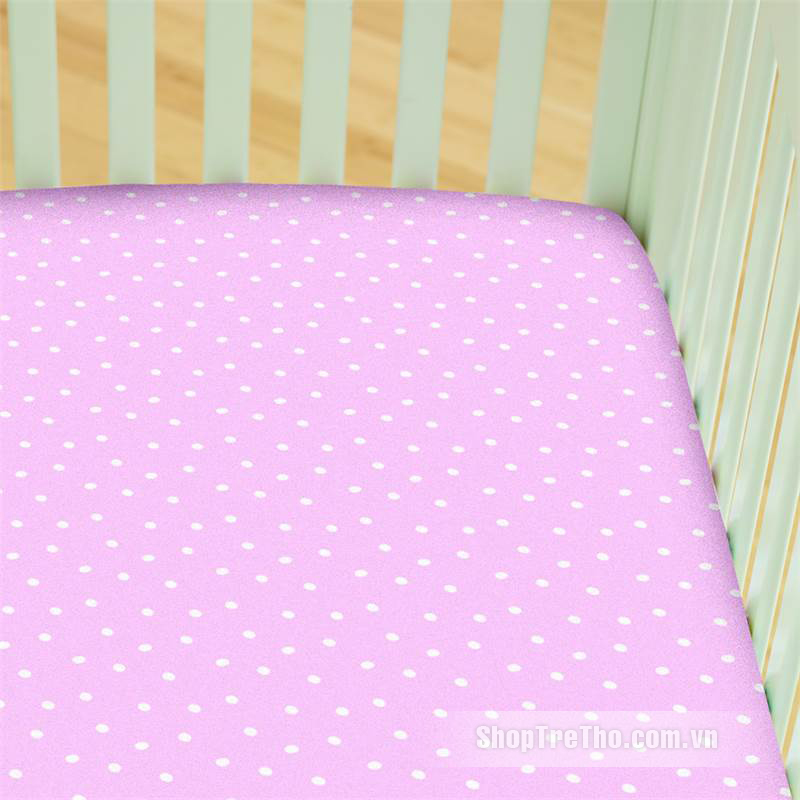 Bộ ga gối quây cũi Summer SM67520 Pretty