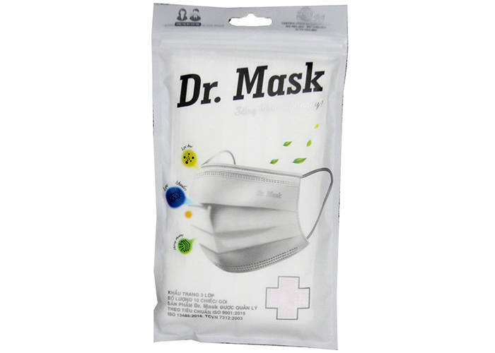Khẩu trang y tế 3 lớp Dr. Mask KT08