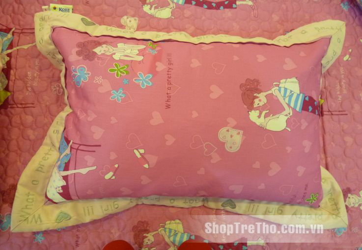 Bộ chăn ga gối Pink Girl Y14