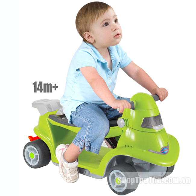 Xe chòi chân Smart Trike AIO thông minh màu xanh lá