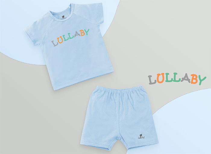 Bo be trai coc tay raglan Lullaby NH651P (xanh)