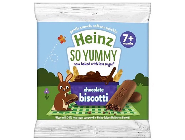  Bánh quy vị socola (ít đường) Heinz 60g (7M+) 