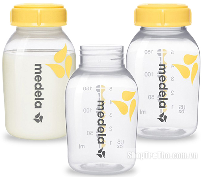 Bộ 3 bình sữa Medela (150ml) BPA free