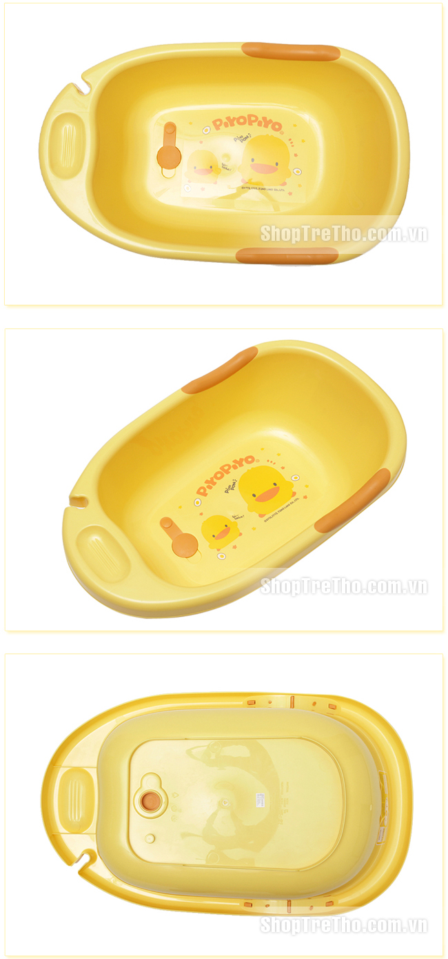 Chậu tắm Piyo Piyo 830185 cao cấp cho bé