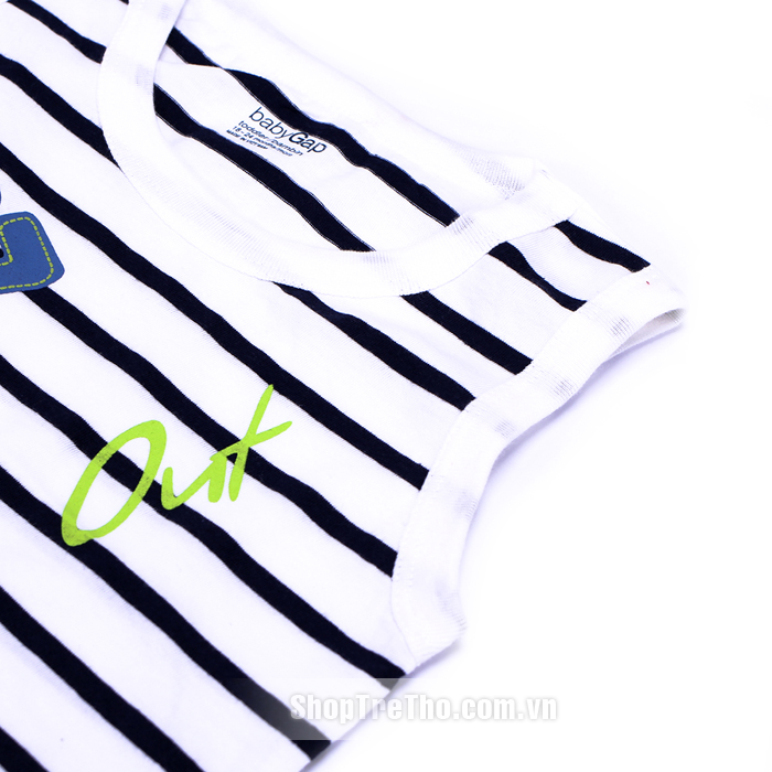 Áo ba lỗ kẻ sọc Baby Gap cho bé