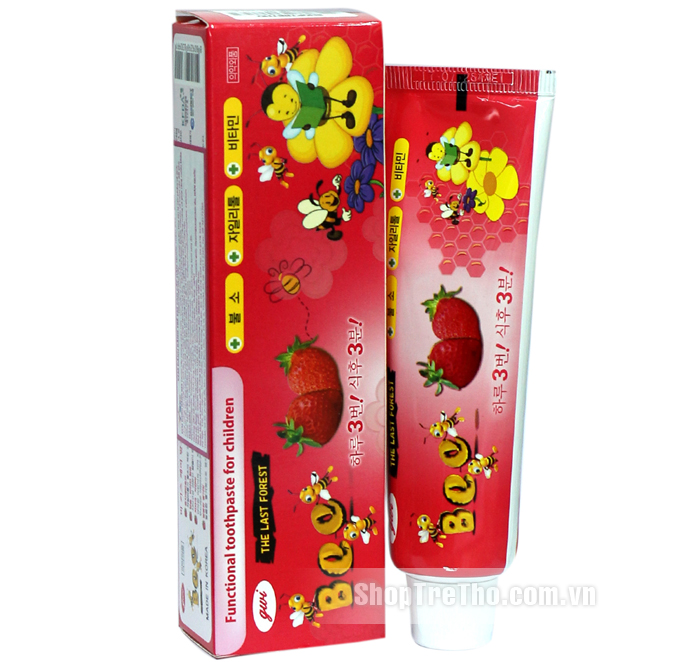 Kem đánh răng trẻ em Bee - Hàn Quốc