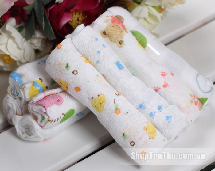 Khăn sữa cho bé Nhật xuất khẩu L1