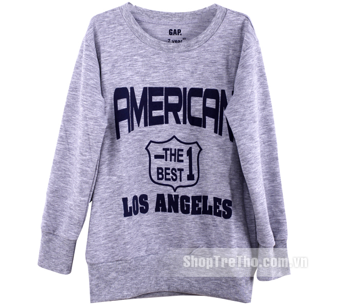 Bộ quần áo nỉ da cá American TE0108 (1-8T)