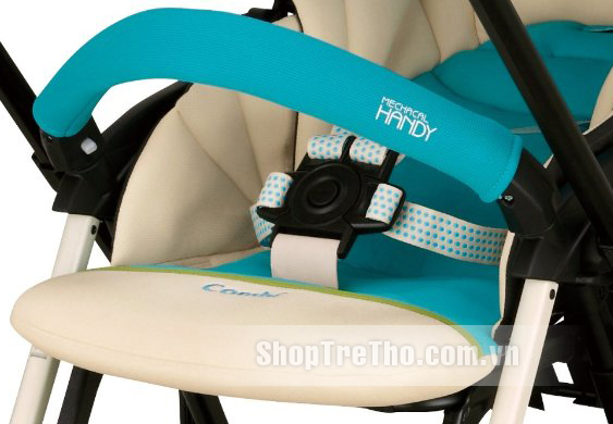 Xe đẩy combi mechacal handy xanh-DC 360