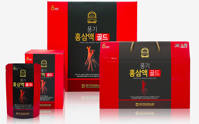 Nước hồng sâm bổ dưỡng Punggi Ginseng dạng túi (80ml)