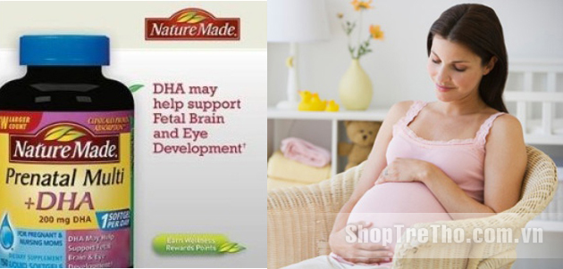 Thuốc bổ Vitamin Prenatal+ DHA