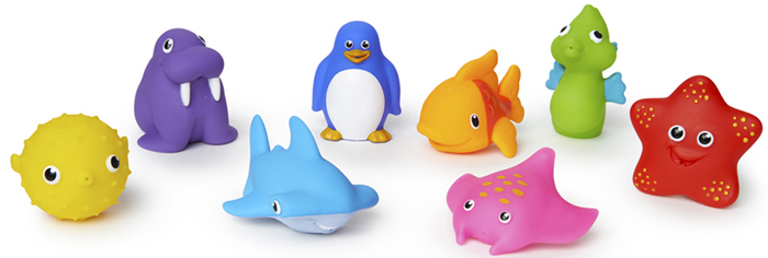 Bộ đồ chơi Munchkin 18004 gồm 8 sinh vật biển