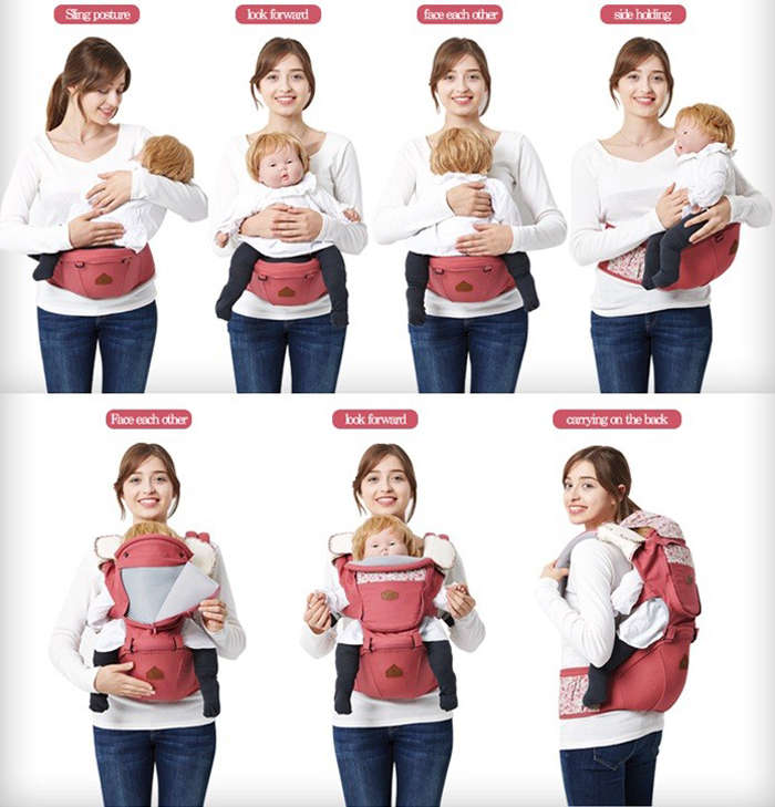 Địu Fleur Hipseat carrier IA-117