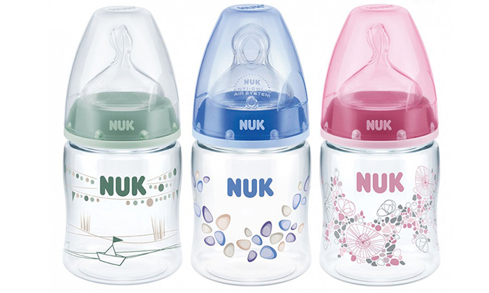 Bình sữa Nuk 150ml nhựa PA NU21475