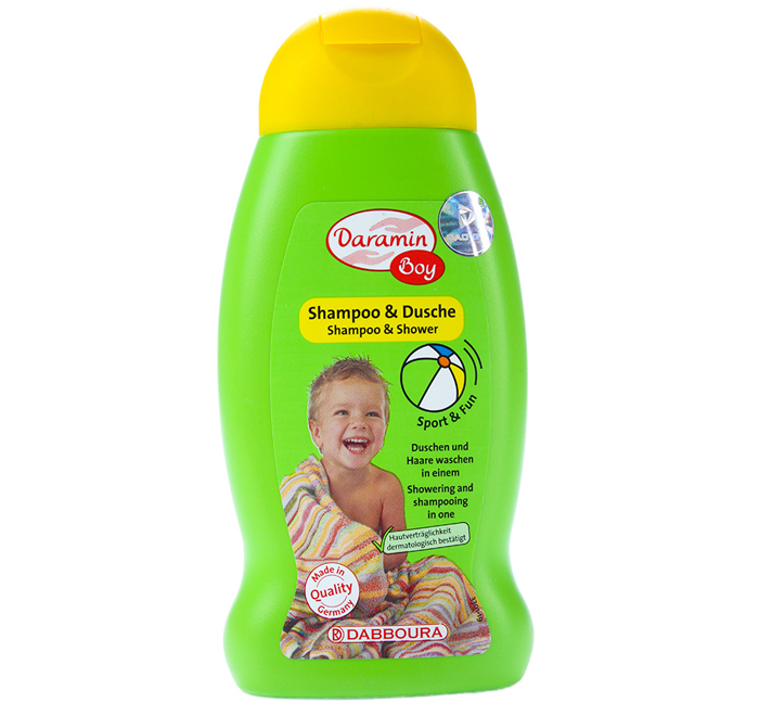 Dầu gội & sữa tắm Daramin Kids Boy
