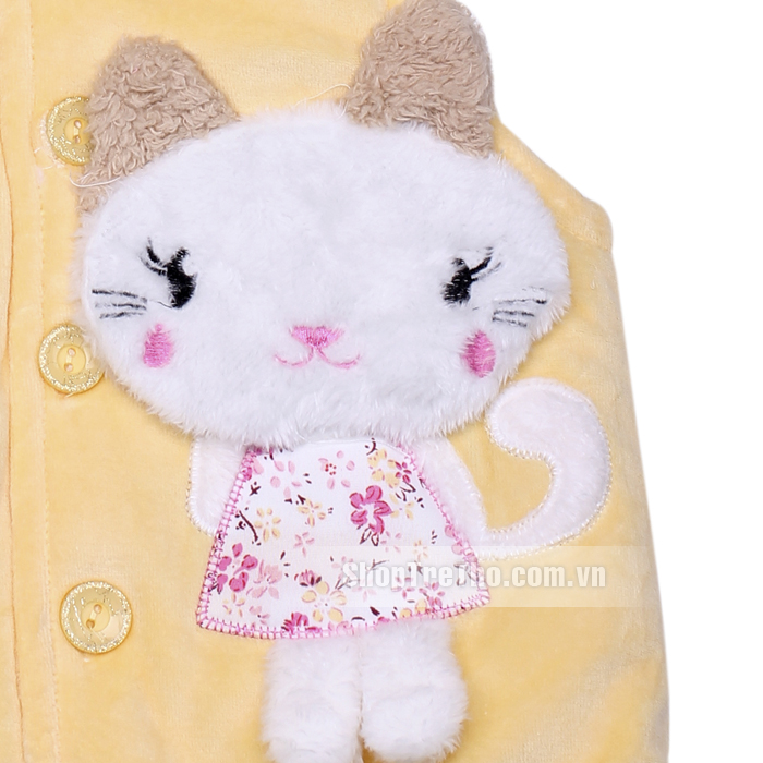 bộ quần áo 3 chi tiết hình thú ngộ nghĩnh