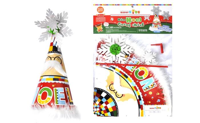 Nón Noel chong chóng - Ông Noel khiêm tốn