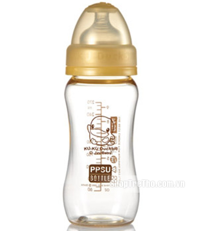Bình sữa cổ rộng PPSU 280ml KUKU 5834