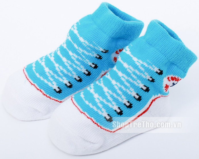 Tất hình đôi giày Converse cho bé
