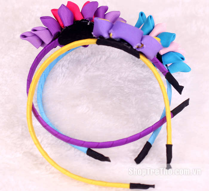 Bờm tóc Kanaza cho bé gái Handmade