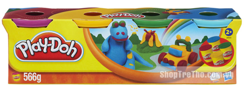 Đồ chơi Play-Doh Bột nặn 4 màu