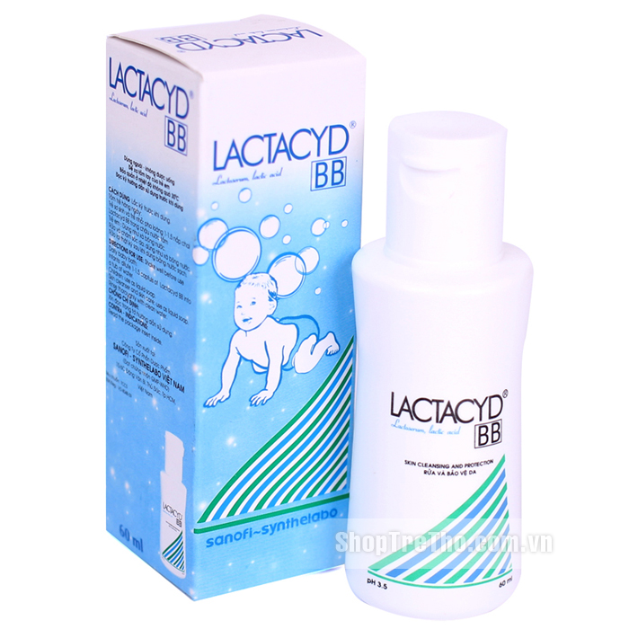 Sữa tắm chống rôm sảy Lactacyd BB 60ml